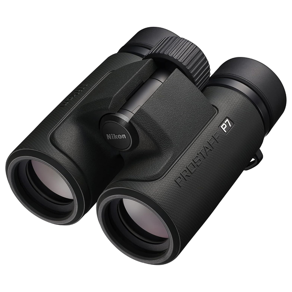 Nikon 16770 PROSTAFF P7 8x30 Binoculars with Neck Strap, Case, and Caps