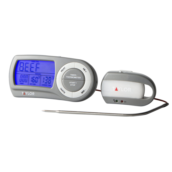 Taylor Precision Products 1479 Wireless Roasting and Baking Digital Programmable Thermometer, 1479